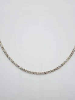 19.80 Carat Round Brilliant Cut Diamond Tennis Necklace 14 Karat Yellow Gold 14 19.80 Carat Round Brilliant Cut Diamond Tennis Necklace 14 Karat Yellow Gold -Mode Bijouterie Magasin 39671 16 1686332684117 master