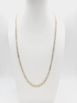 19.80 Carat Round Brilliant Cut Diamond Tennis Necklace 14 Karat Yellow Gold 11 19.80 Carat Round Brilliant Cut Diamond Tennis Necklace 14 Karat Yellow Gold -Mode Bijouterie Magasin 39671 2 1686332670342 master