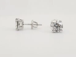 2.24 Carat Natural Diamond Round Studs 11 2.24 Carat Natural Diamond Round Studs -Mode Bijouterie Magasin 39687 16 master