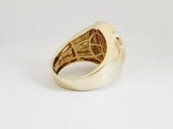 1.07 Carat Natural Diamond 14 Karat Yellow Gold Cross Ring 13 1.07 Carat Natural Diamond 14 Karat Yellow Gold Cross Ring -Mode Bijouterie Magasin 39699 5 master