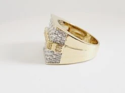 1.05 Carat Natural Diamond 14 Karat Yellow Gold Ring -Mode Bijouterie Magasin 39715 10 master