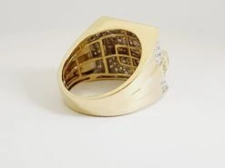 1.05 Carat Natural Diamond 14 Karat Yellow Gold Ring -Mode Bijouterie Magasin 39715 27 master