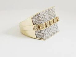 1.05 Carat Natural Diamond 14 Karat Yellow Gold Ring -Mode Bijouterie Magasin 39715 31 master