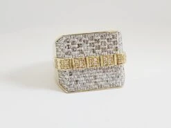 1.05 Carat Natural Diamond 14 Karat Yellow Gold Ring -Mode Bijouterie Magasin 39715 7 master