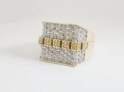 1.05 Carat Natural Diamond 14 Karat Yellow Gold Ring -Mode Bijouterie Magasin 39715 8 master