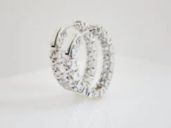 8.60 Carat Diamond Oval Hoops Earrings 14 Karat White Gold 22 8.60 Carat Diamond Oval Hoops Earrings 14 Karat White Gold -Mode Bijouterie Magasin 39729 11 master