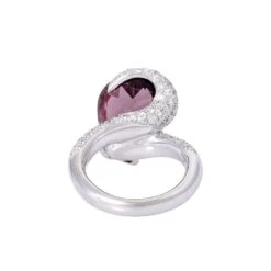Wempe Ring With Rubelite 11.41 Ct -Mode Bijouterie Magasin 3C master