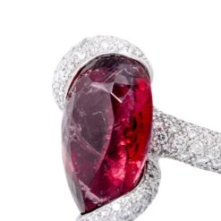 Wempe Ring With Rubelite 11.41 Ct -Mode Bijouterie Magasin 3D master