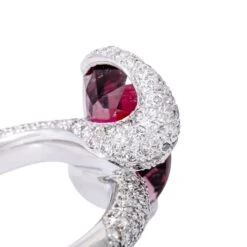 Wempe Ring With Rubelite 11.41 Ct -Mode Bijouterie Magasin 3G master