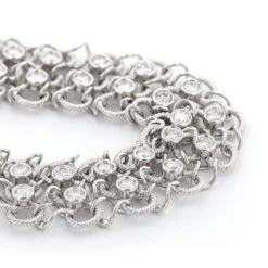 Piero Milano 18k White Gold Diamond Necklace -Mode Bijouterie Magasin 3 master 46