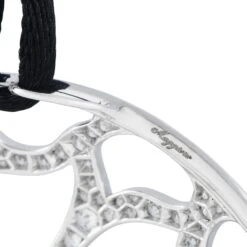 Maggioro 18k White Gold Black And White Diamond Cord Necklace -Mode Bijouterie Magasin 3 master 52