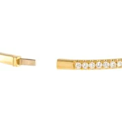 LB Exclusive 18Karat Yellow Gold 1.0Carat Diamond Bangle Bracelet -Mode Bijouterie Magasin 3 master 60
