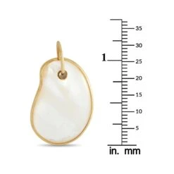 Ippolita 18k Yellow Gold Mother Of Pearl Pendant -Mode Bijouterie Magasin 3 master 94