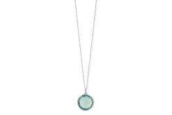 Blue Topaz Round Rose Cut Pendant 9 Blue Topaz Round Rose Cut Pendant -Mode Bijouterie Magasin 3 org 20 master