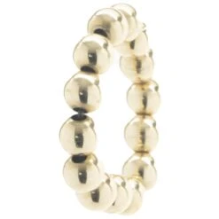 Unknown 14 Karat Yellow Gold Beaded Flex Ring 9 Unknown 14 Karat Yellow Gold Beaded Flex Ring -Mode Bijouterie Magasin 410 284 4 master