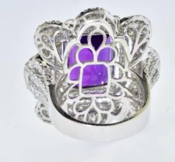 Unknown Impressive Contemporary White Diamond And Gem Amethyst Ring 20 Unknown Impressive Contemporary White Diamond And Gem Amethyst Ring -Mode Bijouterie Magasin 48F8C661 AAC9 4FA4 AB2F CE29F4A74B65 1 201 a master