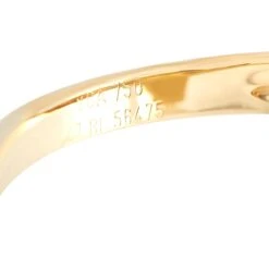 Van Cleef & Arpels Vintage Alhambra 18k Yellow Gold Diamond And Coral Ring -Mode Bijouterie Magasin 4 master 15