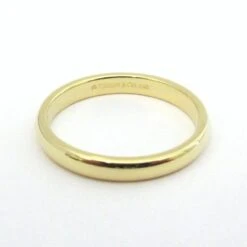 Tiffany & Co. Forever 18k Yellow Gold Lucida Wedding Band Ring -Mode Bijouterie Magasin 4 master 5