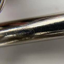 Chanel Orange Suede And Pink Tweed Chain Clover Charm Bracelet -Mode Bijouterie Magasin 4 master 55