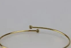 Tiffany & Co + Elsa Peretti 18k Yellow Gold And Diamond Bangle -Mode Bijouterie Magasin 53b0fd37 0700 4c3d 9cc1 15ebb8180887 master