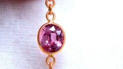 Unknown 16 Carat Natural Ruby Sapphire Yard Necklace 14 Karat Gold -Mode Bijouterie Magasin 5671 5 master