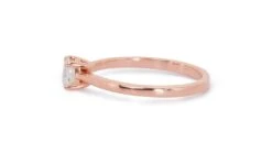 Dazzling 18k Rose Gold Solitaire Ring W/ 0.40ct Natural Diamonds AIG Certificate -Mode Bijouterie Magasin 57db5d87 a26a 4ec0 b59d c1739e18c5e2 master