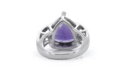 18k White Gold Split Shank Ring W/ 4.08ct Amethyst And Natural Diamonds IGI Cert 19 18k White Gold Split Shank Ring W/ 4.08ct Amethyst And Natural Diamonds IGI Cert -Mode Bijouterie Magasin 5839ea2f 09ac 4cf0 8dd3 9ae1a75bad1d master