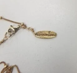 Unknown 18k Yellow Gold Plated On Silver Wire Cross Pendant By Vannesa Tasani -Mode Bijouterie Magasin 5 master 15