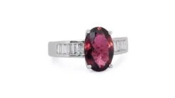 Marvelous 18k White Gold Ring W/ 4.3 Ct Tourmaline And Natural Diamonds IGI Cert 16 Marvelous 18k White Gold Ring W/ 4.3 Ct Tourmaline And Natural Diamonds IGI Cert -Mode Bijouterie Magasin 612abb10 560e 4f8d 9cc6 f91931741050 master