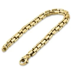 Unknown Men's Solid 14k Yellow Gold 48 Grams Heavy Masculine Bracelet -Mode Bijouterie Magasin 6321238612d94 master