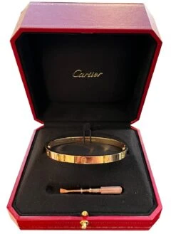 Cartier Love Bracelet 18k Rose Gold With Screwdriver 18 Cartier Love Bracelet 18k Rose Gold With Screwdriver -Mode Bijouterie Magasin 64596 master