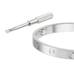 Cartier Love Bracelet White Gold With Screwdriver -Mode Bijouterie Magasin 64604 master