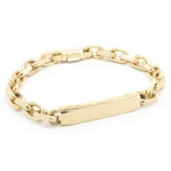 Tiffany & Co. 18 Karat Yellow Gold ID Bracelet -Mode Bijouterie Magasin 646 819 4 master
