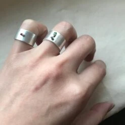 Ruby Sterling Silver Wide Ring, US7.25 9 Ruby Sterling Silver Wide Ring, US7.25 -Mode Bijouterie Magasin 6CB0A187 2CDD 40E4 87D7 6EED44E5DDF1 master 1