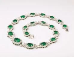 Emerald And Diamond Necklace -Mode Bijouterie Magasin 6R1A5395 master