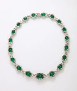 Emerald And Diamond Necklace -Mode Bijouterie Magasin 6R1A5413 master