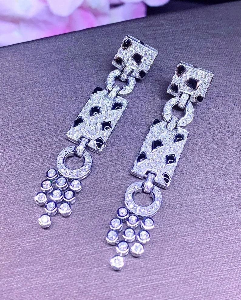 Gorgeous Carat 3, 45 Of Diamonds On Earrings In Gold 8 Gorgeous Carat 3, 45 Of Diamonds On Earrings In Gold – Image 6