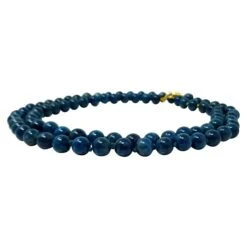 Cynthia Scott Cat's Eye Apatite And 18kt Beaded Necklace