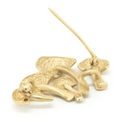 Unknown 14 Karat Yellow Gold Mushroom Cluster Pin 8 Unknown 14 Karat Yellow Gold Mushroom Cluster Pin -Mode Bijouterie Magasin 825 188 3 master