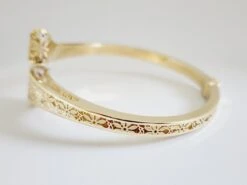 Bangle Yellow Gold 14 Karat 11 Bangle Yellow Gold 14 Karat -Mode Bijouterie Magasin 8g 16 master