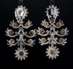 Champagne Diamond Chandelier White Gold Earrings 15 Champagne Diamond Chandelier White Gold Earrings -Mode Bijouterie Magasin 933490AC A023 4FBD AC99 794D4A02DF09 master