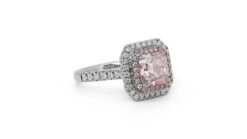 Captivating 18k White Gold Halo Ring With 1.86 Ct Natural Pink Diamonds GIA Cert -Mode Bijouterie Magasin 987f562a 91ad 4888 adcf 42cd255d66dc master