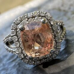 Unknown New Diamond Set Eternity Ring With 0.88ct Modern Brilliant Cut Diamonds In Plat -Mode Bijouterie Magasin 9 master