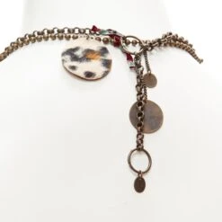 Unknown MEDICINE DOUCE PARIS Leopard Trim Copper-tone Necklace Fur Ring Set 21 Unknown MEDICINE DOUCE PARIS Leopard Trim Copper-tone Necklace Fur Ring Set -Mode Bijouterie Magasin 9 master 8