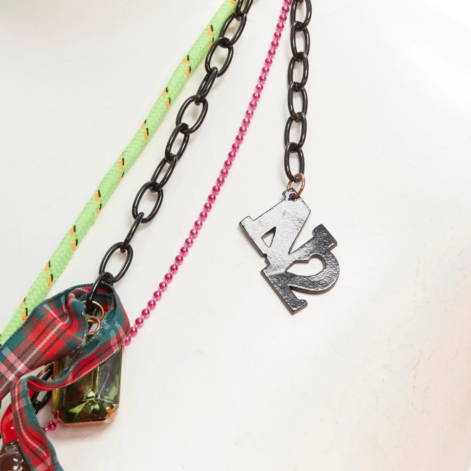 Unknown N2 LES NEREIDES Colorful Gnomes Plaid Ribbons Harajuku Necklace Bracelet 11 Unknown N2 LES NEREIDES Colorful Gnomes Plaid Ribbons Harajuku Necklace Bracelet – Image 9