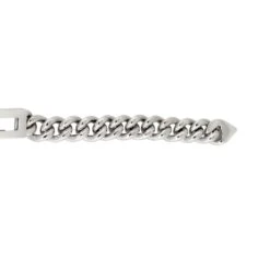 Unknown 0.55 Carat Floating Diamond Bar Men's Curb Link Chain Bracelet 14 Karat In Stock 15 Unknown 0.55 Carat Floating Diamond Bar Men's Curb Link Chain Bracelet 14 Karat In Stock -Mode Bijouterie Magasin A30315728 3 master