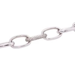 Unknown 0.72 Carat Round Cut Pave Diamond Link Bracelet 11 Unknown 0.72 Carat Round Cut Pave Diamond Link Bracelet -Mode Bijouterie Magasin A30316103 3 master