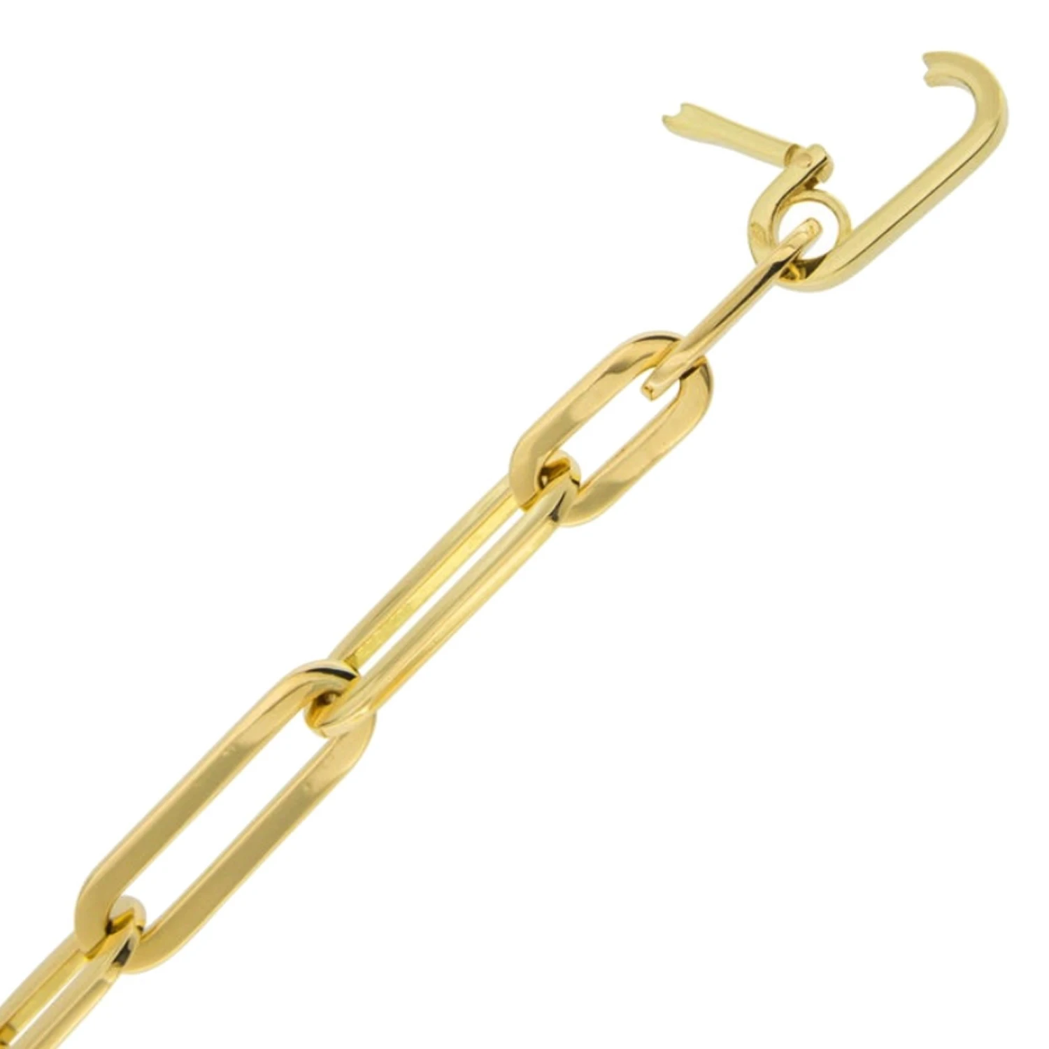 Alex Jona 18 Karat Yellow Gold Link Chain Necklace 7 Alex Jona 18 Karat Yellow Gold Link Chain Necklace – Image 5
