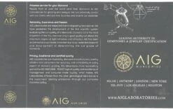 Marvelous 18k Yellow Gold Heart Necklace W/ 1 Carat Natural Diamonds AIG Cert 21 Marvelous 18k Yellow Gold Heart Necklace W/ 1 Carat Natural Diamonds AIG Cert -Mode Bijouterie Magasin AIG master 2