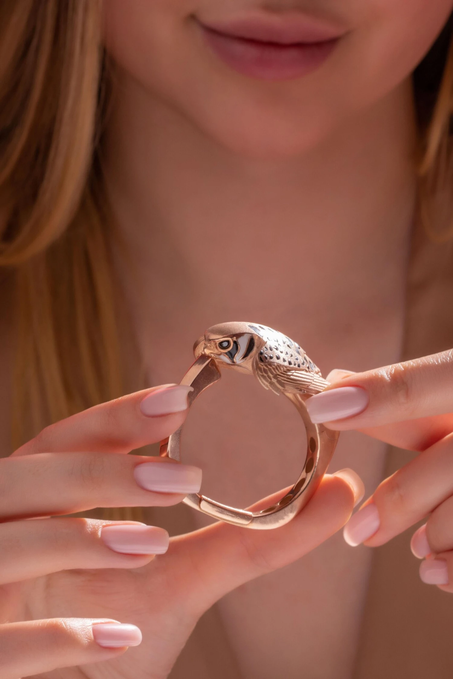 14K Rose Gold Bracelet Animal Bracelet 6 14K Rose Gold Bracelet Animal Bracelet – Image 4